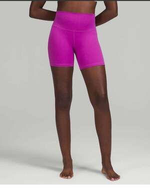 Lululemon Align High-Rise Short 6" in Magenta Purple Size 4